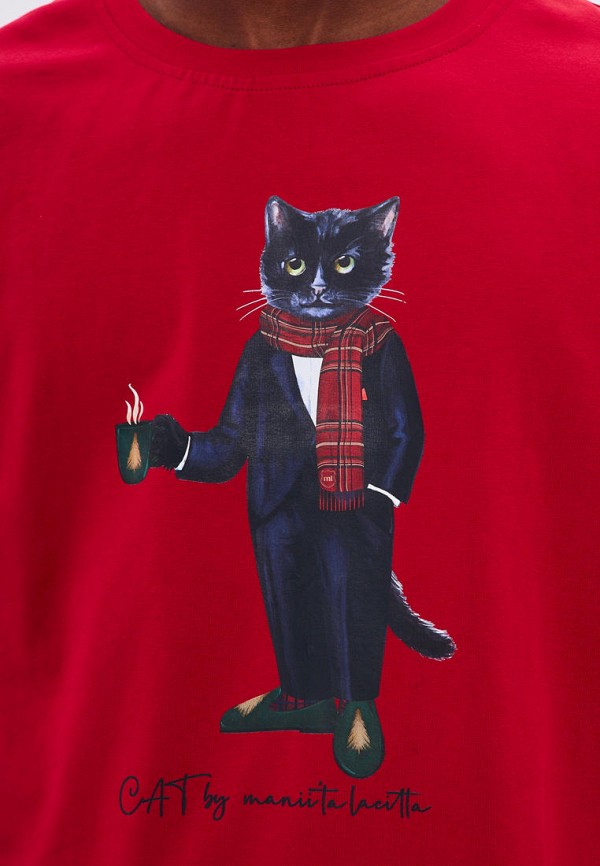 Manii'ta Lacitta Футболка - Кот - фото 5