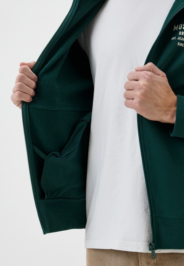 Mustang Толстовка - Style Bastian Paneled Zip-Up - фото 4