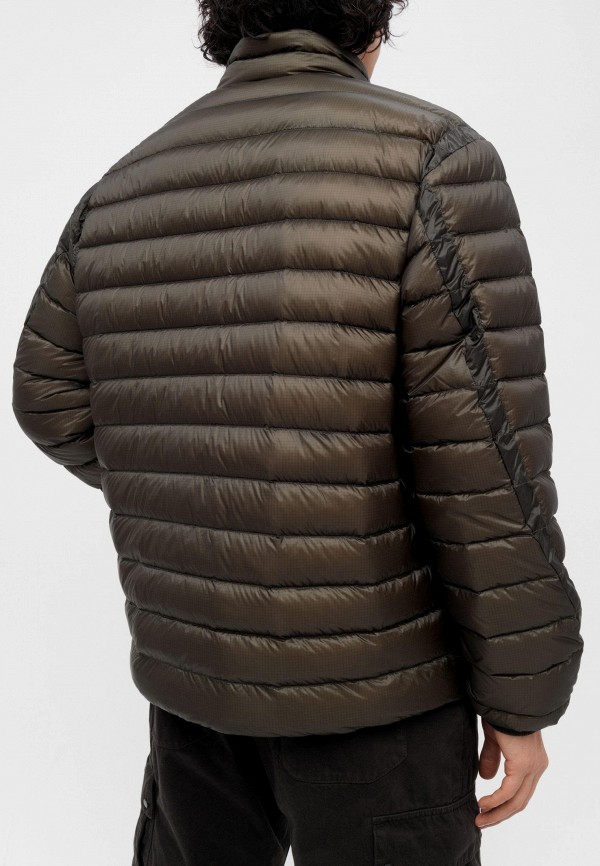 C.P. Company Пуховик - d.d.shell goggle down jacket olive night - фото 4