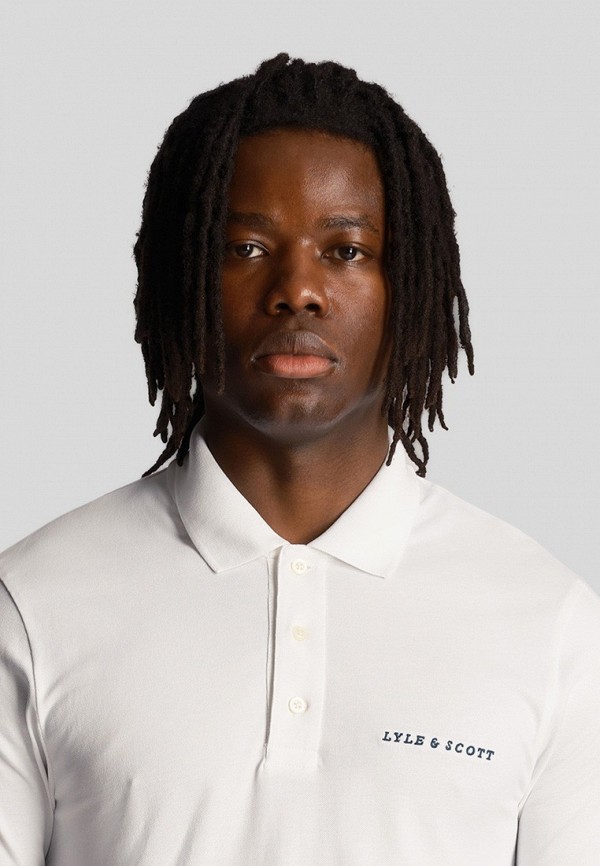 Поло Lyle & Scott Embroidered Polo Shirt, цвет: белый, MP002XM0VEFK ...