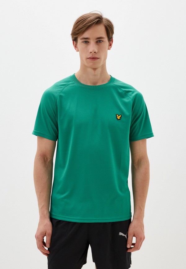 Футболка Lyle & Scott Core Raglan, цвет: зеленый, MP002XM0VEG0 — купить ...