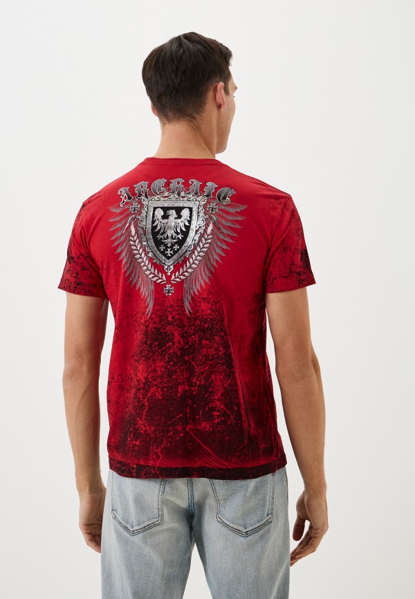 Футболка Affliction Archaic RUSE, цвет: красный, MP002XM0VGR5 — купить ...