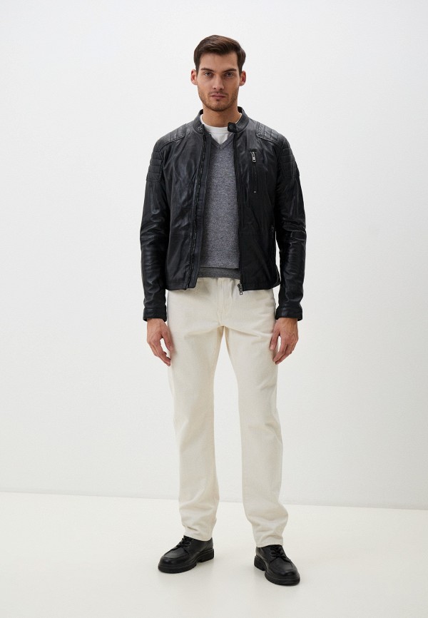 Urban Fashion for Men Куртка кожаная - фото 2