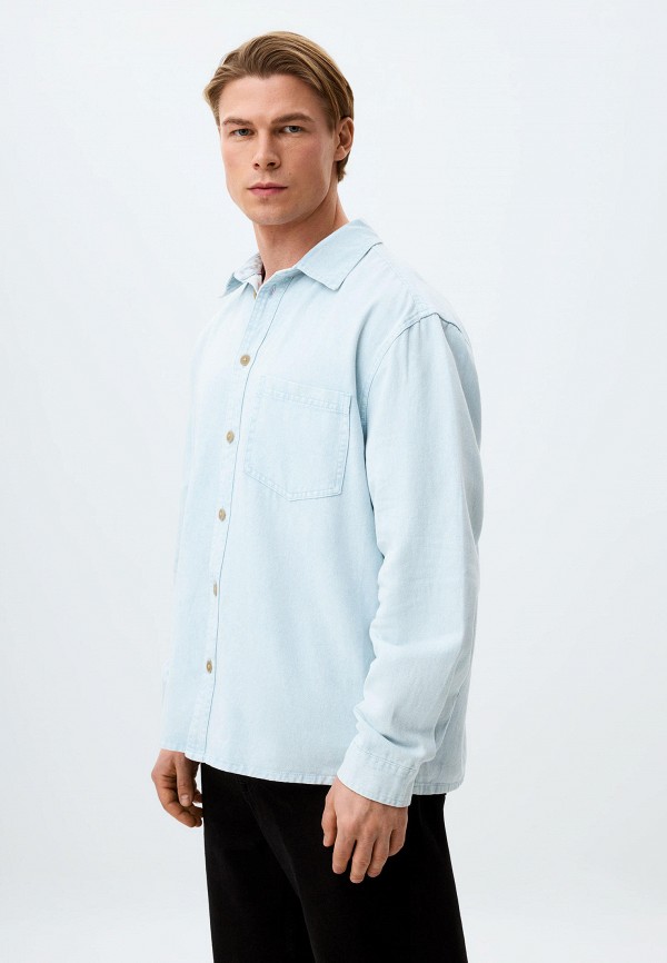 SELA Рубашка джинсовая - фото 4