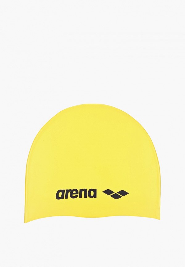Шапочка для плавания Arena Silicone Cap, цвет: желтый, MP002XM0VN4E ...