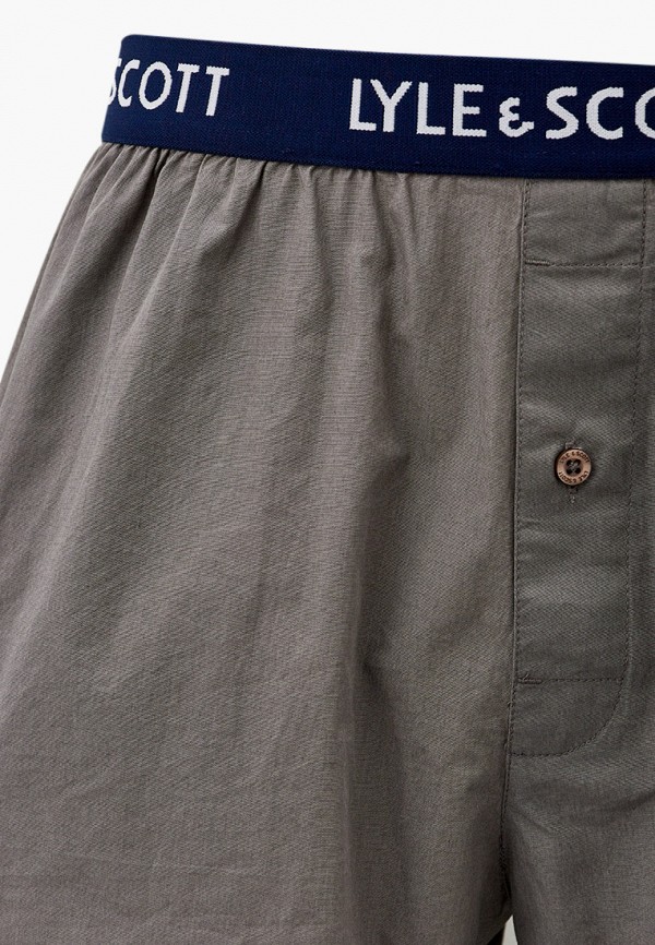 Трусы 2 шт. Lyle & Scott DYLAN 2 Pack Plain Woven Boxer L&S Waistband ...