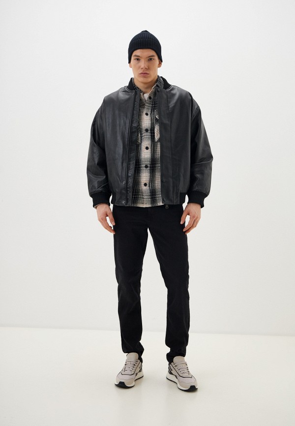 SELA Куртка кожаная утепленная - фото 2