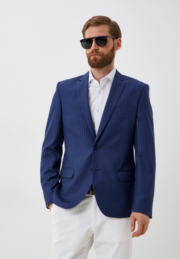 Venzano Пиджак - в полоску/соберите костюм/шерсть Comfort fit - фото 1