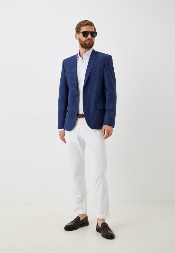 Venzano Пиджак - в полоску/соберите костюм/шерсть Comfort fit - фото 2