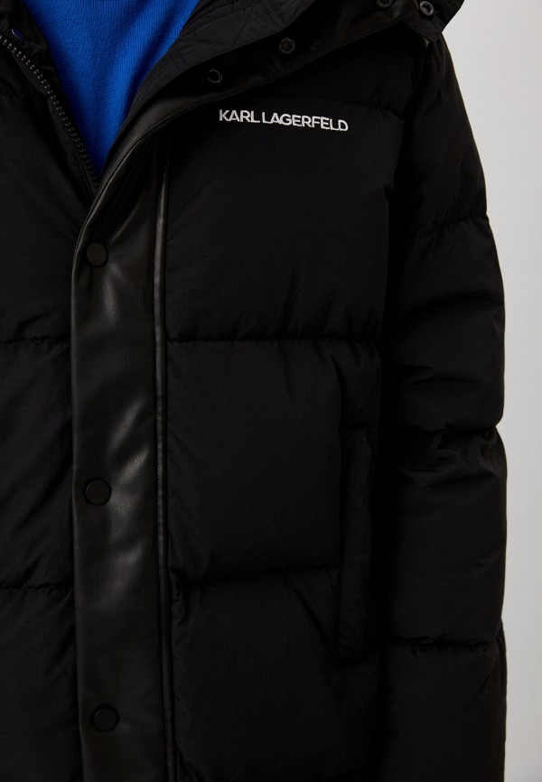 Пуховик Karl Lagerfeld, цвет: черный, MP002XM12GFW — купить в интернет ...