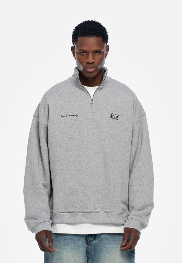 Олимпийка Frht HALF-ZIP, цвет: серый, MP002XM12GYT — купить в