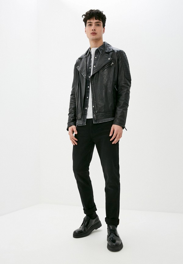 Urban Fashion for Men Куртка кожаная - фото 2