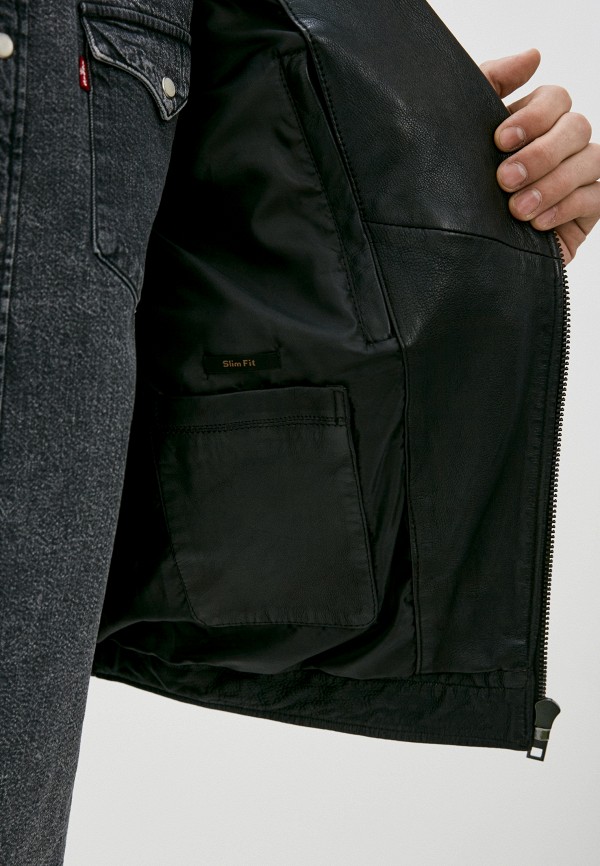 Urban Fashion for Men Куртка кожаная - фото 4