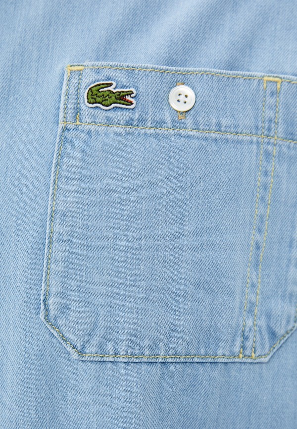 Lacoste Рубашка джинсовая - Regular Fit - фото 4