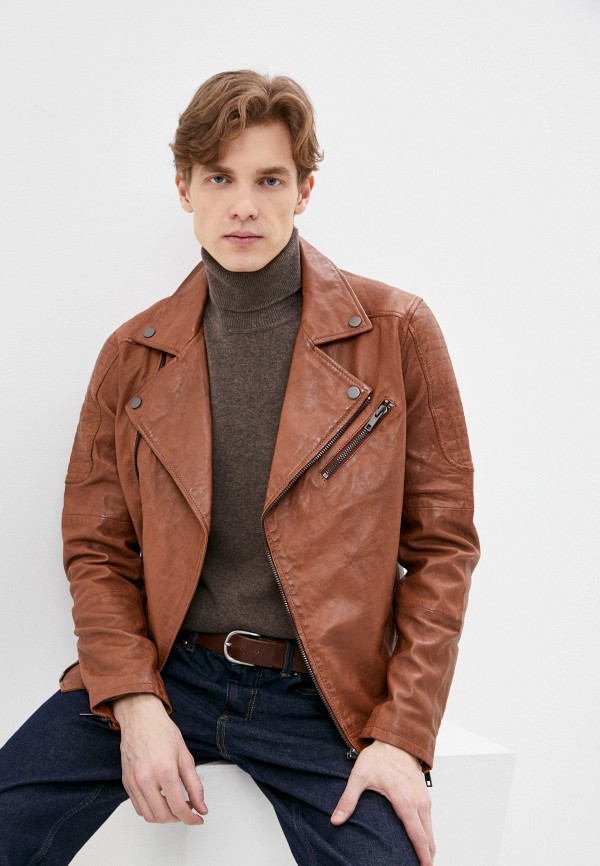 Urban Fashion for Men Куртка кожаная - фото 1