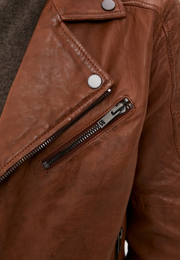 Urban Fashion for Men Куртка кожаная - фото 5