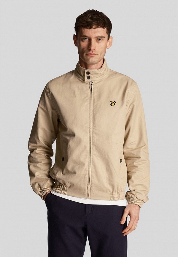 Ветровка Lyle & Scott Harrington jacket, цвет: бежевый