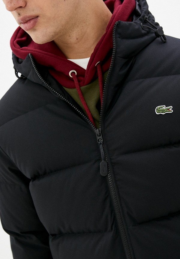Пуховик Lacoste, цвет: черный, MP002XM1HRMR — купить в интернет ...