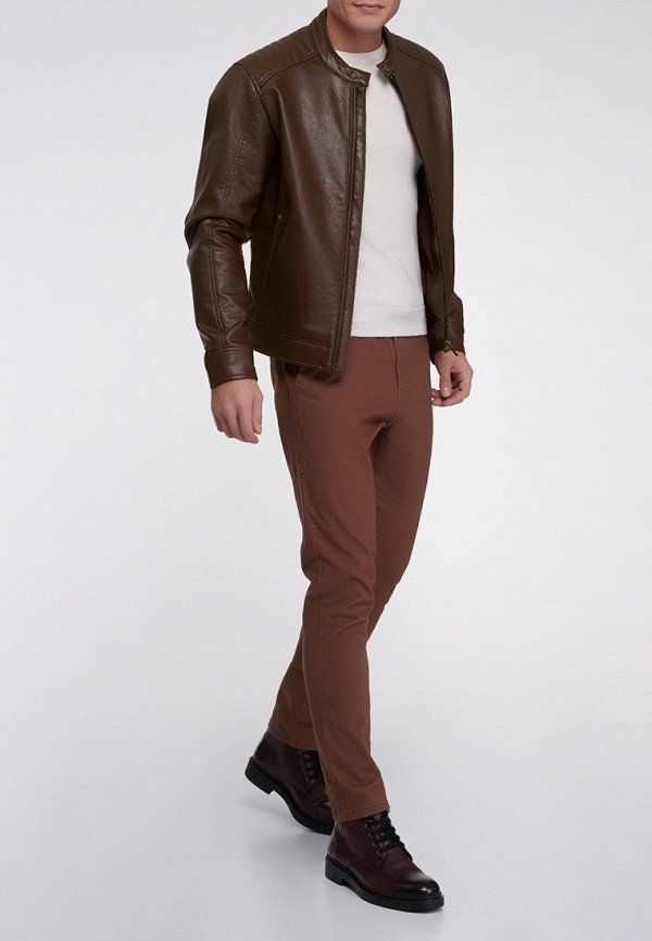 oodji Куртка кожаная - фото 2