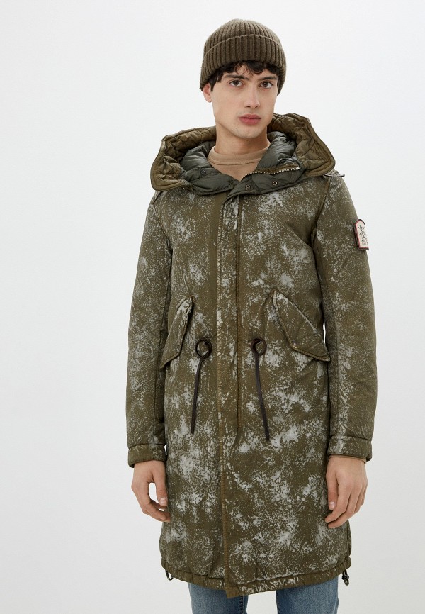 Парка GJO.E Model 28, цвет: хаки, MP002XM1HUV8 — купить в интернет