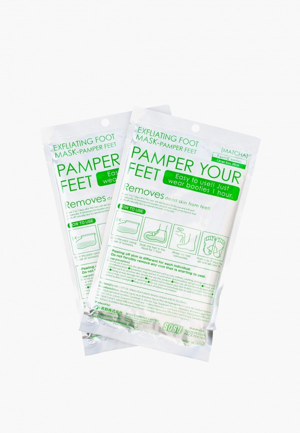 Sosu Носки для педикюра - с ароматом зеленого чая 2 пары - фото 3