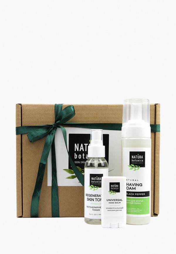 Natura Botanica Набор для ухода за телом Бальзам для рук, Пенка для бритья, Тоник, 150 мл + 100 мл + 13 мл