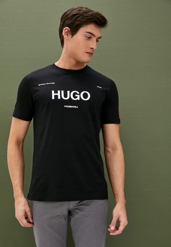 Hugo black. Футболка Hugo. Футболка Hugo черная. Футболка Hugo мужская черная. Hugo футболка коричневая.