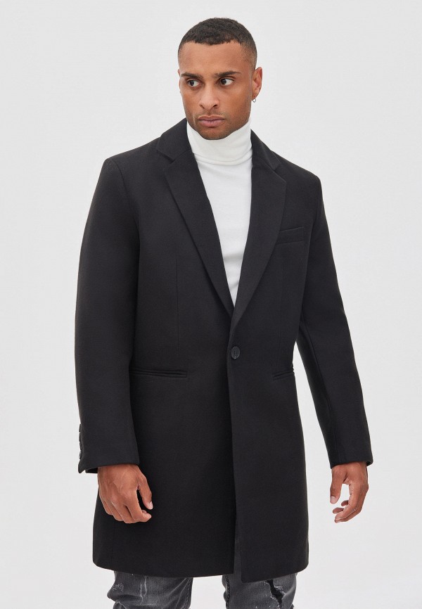 Torae Black Пальто однобортное - однобортное оверсайз - фото 1