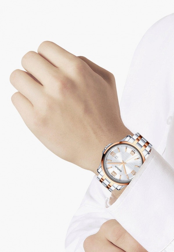 Sokolov Часы - коллекция My world Streetracer из стали с частичным IP покрытием цвета Rose Gold - фото 3