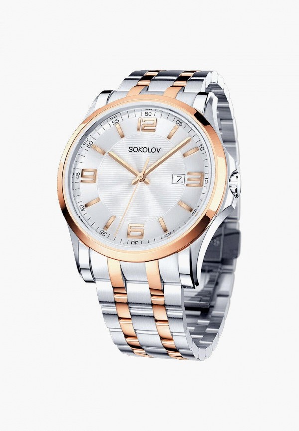 Sokolov Часы - коллекция My world Streetracer из стали с частичным IP покрытием цвета Rose Gold - фото 2