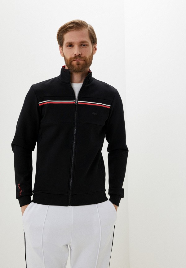 Олимпийка Lacoste Slim Fit, цвет: черный, MP002XM1ZBVV — купить в ...