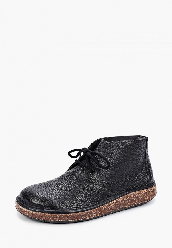 Ботинки Birkenstock Milton NL Black Regular, цвет: черный, MP002XM1ZJO1 —  купить в интернет-магазине Lamoda