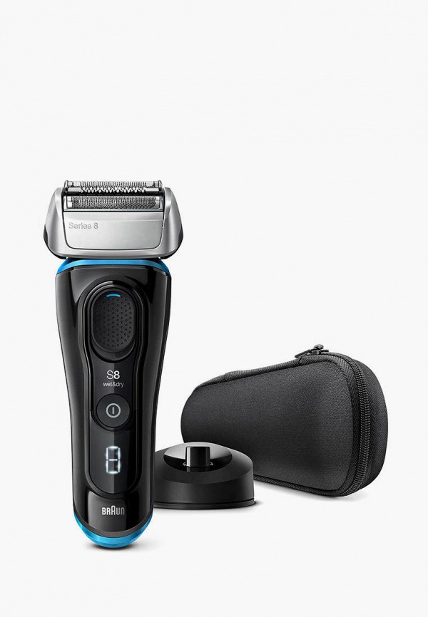 Braun premium Электробритва Series 8 8345s с зарядной станцией и тканевым футляром