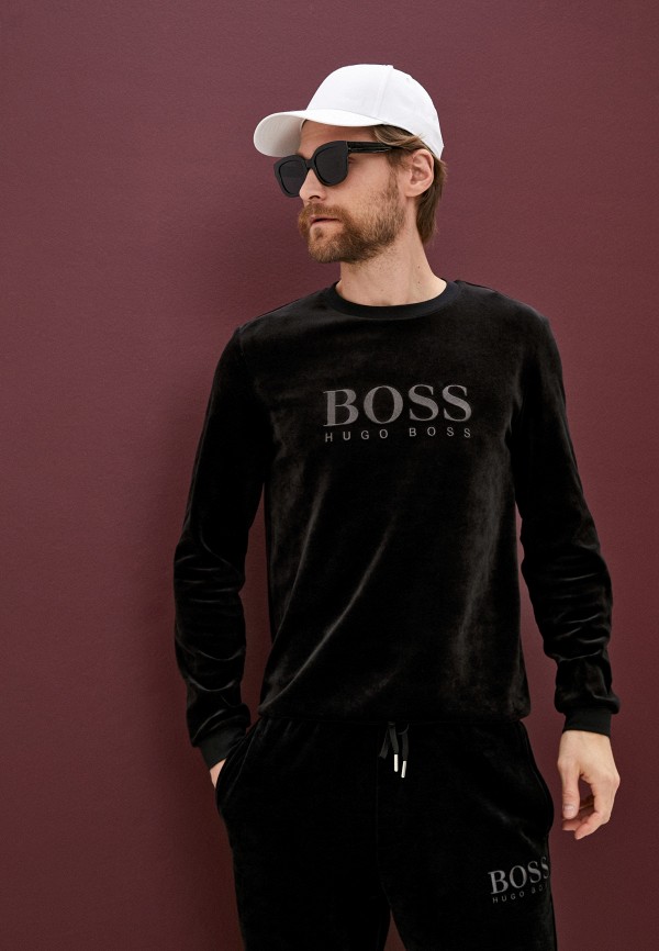 hugo boss velour sweatshirt