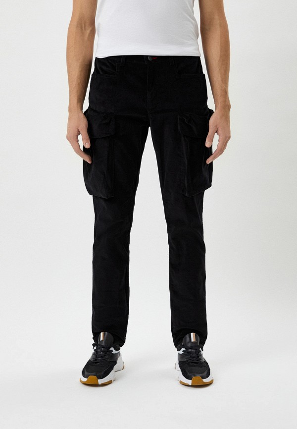 BLCV Брюки - Durbe Cargo Pockets Microvelvet Black - фото 1