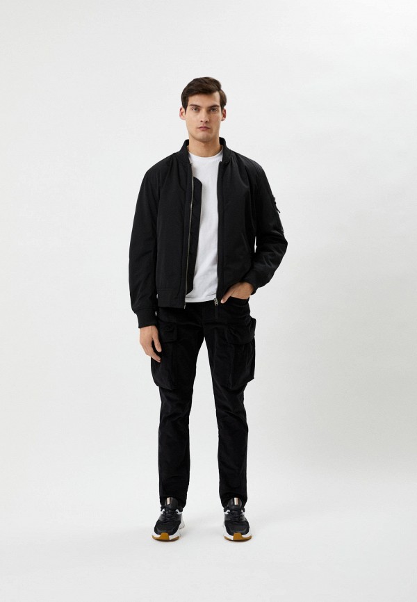 BLCV Брюки - Durbe Cargo Pockets Microvelvet Black - фото 2