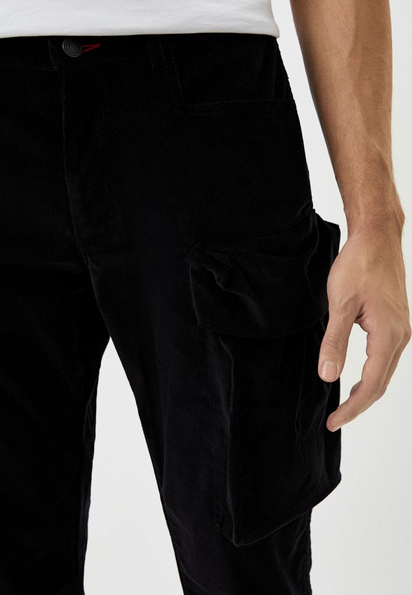 BLCV Брюки - Durbe Cargo Pockets Microvelvet Black - фото 4