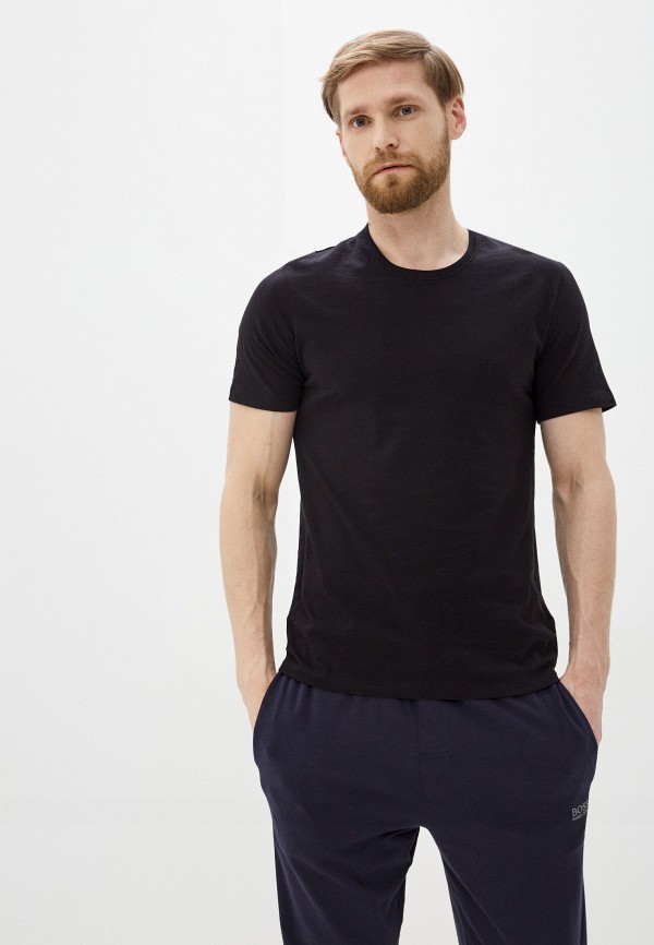 Футболки 3 шт. Boss T-Shirt RN 3P CO, цвет: черный, MP002XM20UXC — купить в  интернет-магазине Lamoda