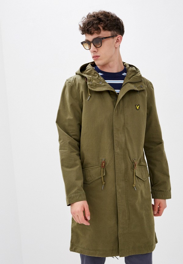 Lyle & scott wax hot sale parka