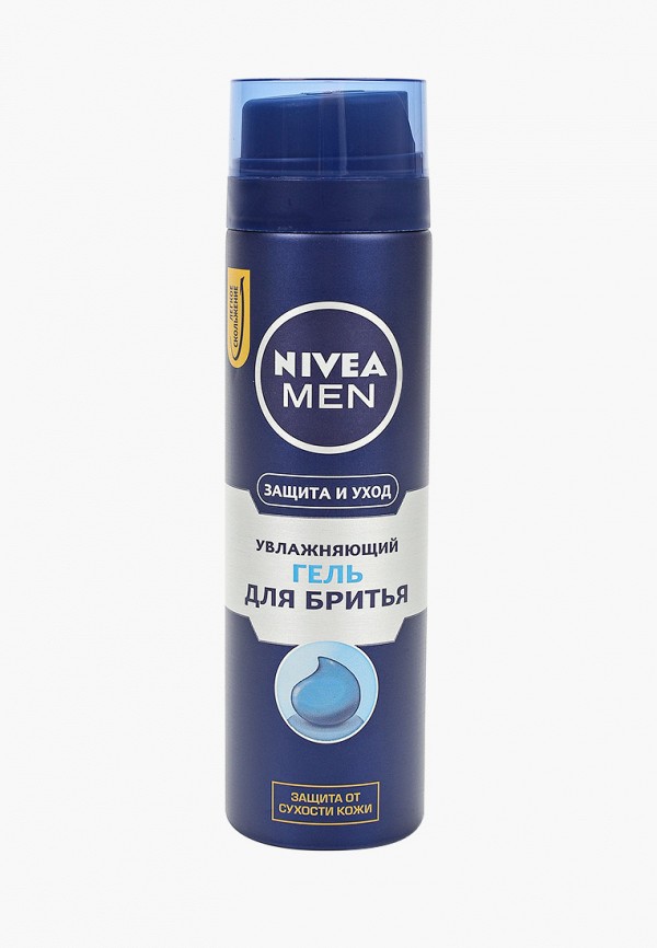 Гель для бритья Nivea Защита и уход против сухости кожи, 200 мл., цвет ...