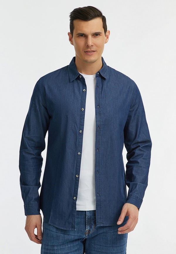 oodji Рубашка джинсовая - фото 1