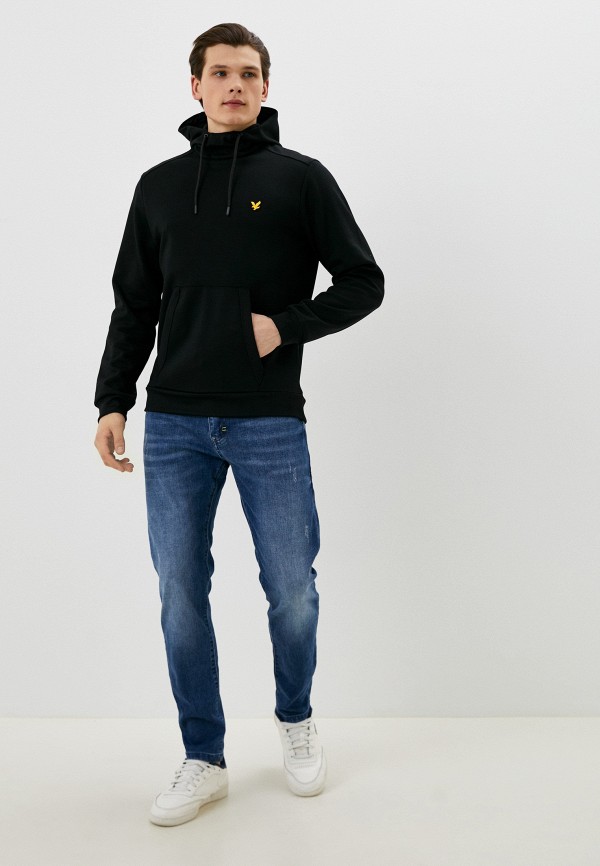 Худи Lyle & Scott Golf Hoodie, цвет: черный, MP002XM253XW — купить в ...