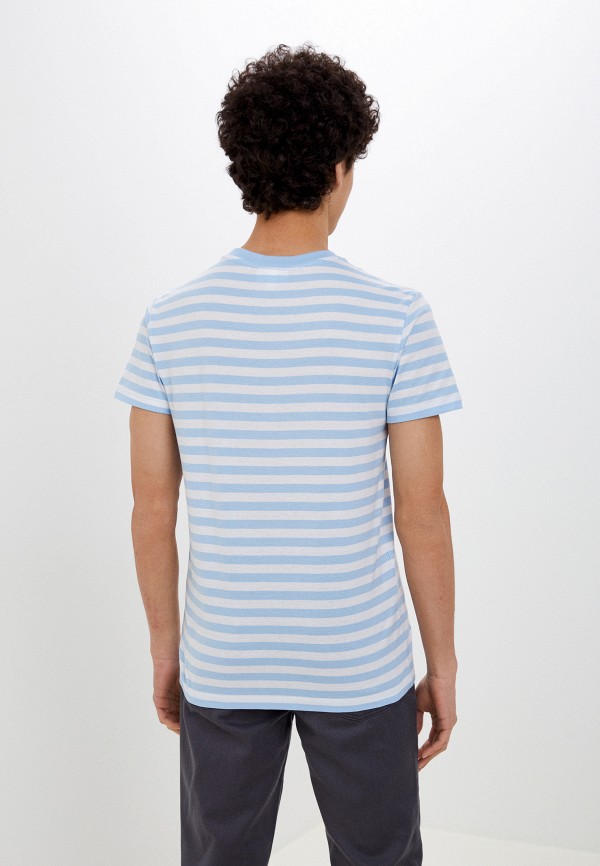 Футболка Lacoste Slim Fit, цвет: голубой, MP002XM25449 — купить в ...