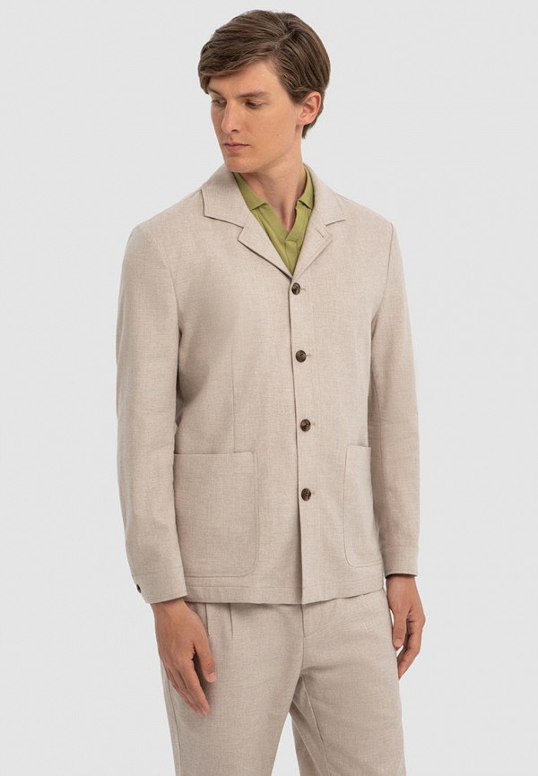 Пиджак Kanzler Regular fit, цвет: бежевый, MP002XM2586V — купить в ...
