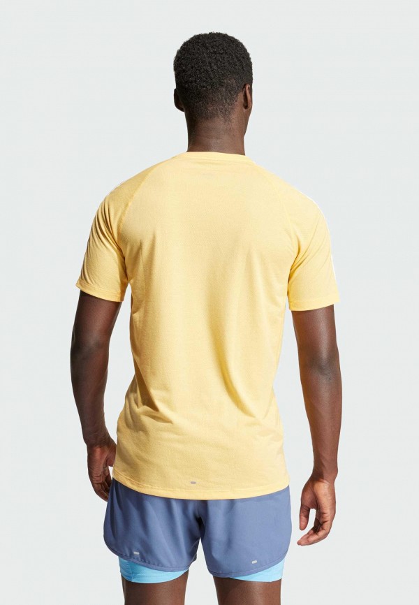 adidas Футболка спортивная - Own the Run 3-Stripes - фото 3