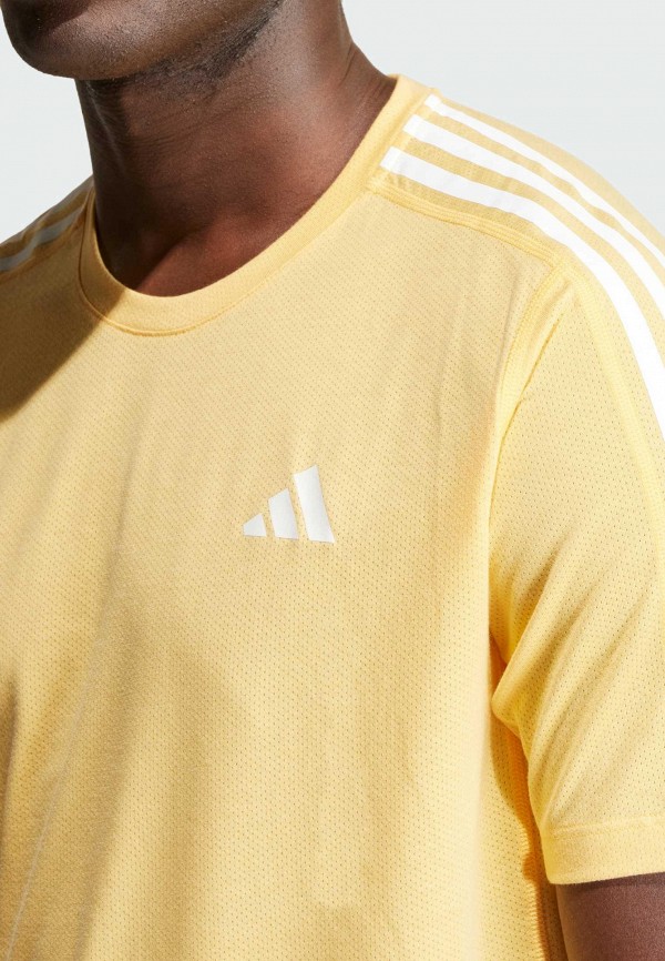 adidas Футболка спортивная - Own the Run 3-Stripes - фото 4