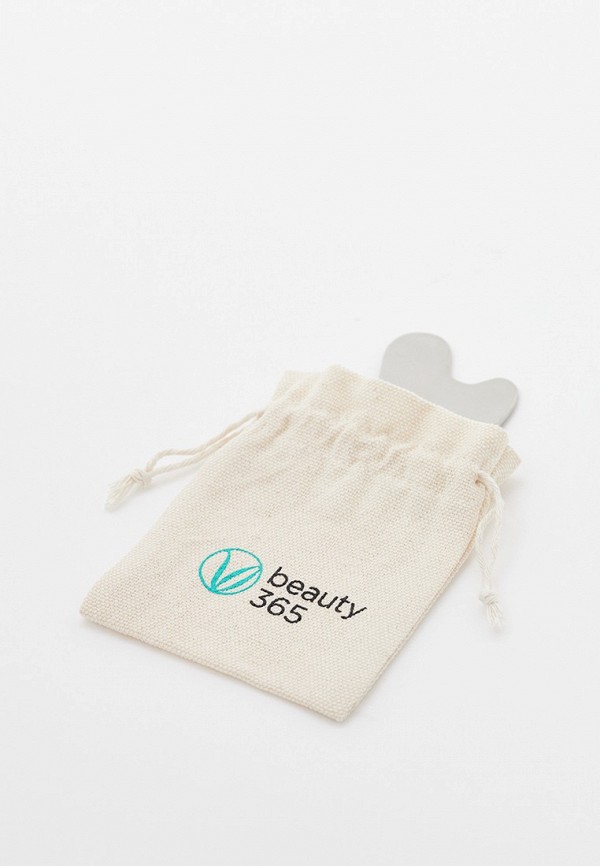 Beauty 365 Скребок гуаша - для массажа лица, из ювелирной стали - фото 4