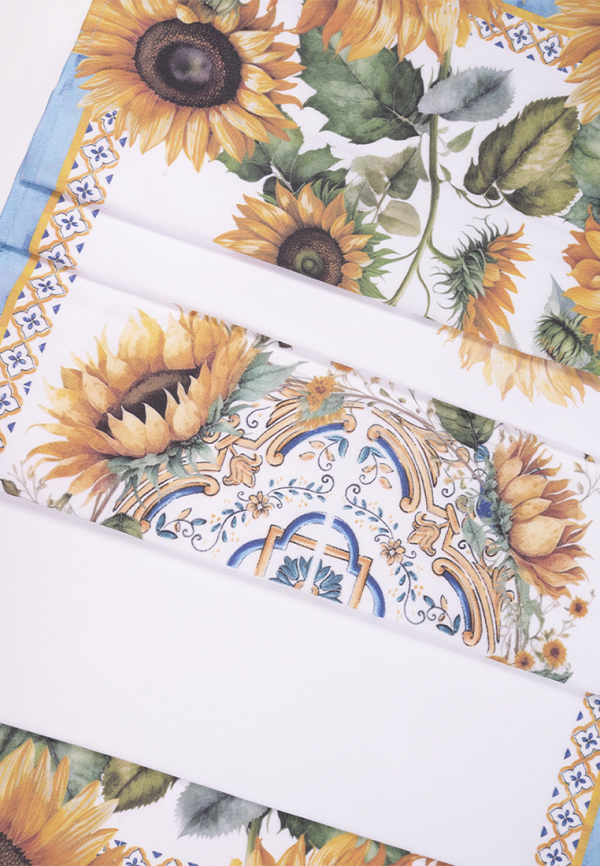 Bellehome Скатерть-дорожка - Цветы солнца 40х160 - фото 5