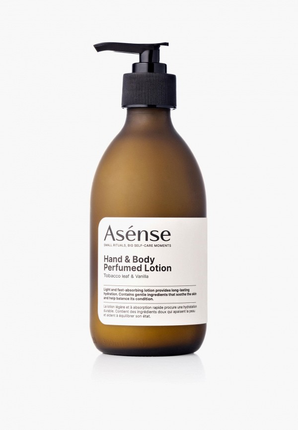 Лосьон для рук и тела Asense Tobacco leaf & Vanilla, цвет: белый ...