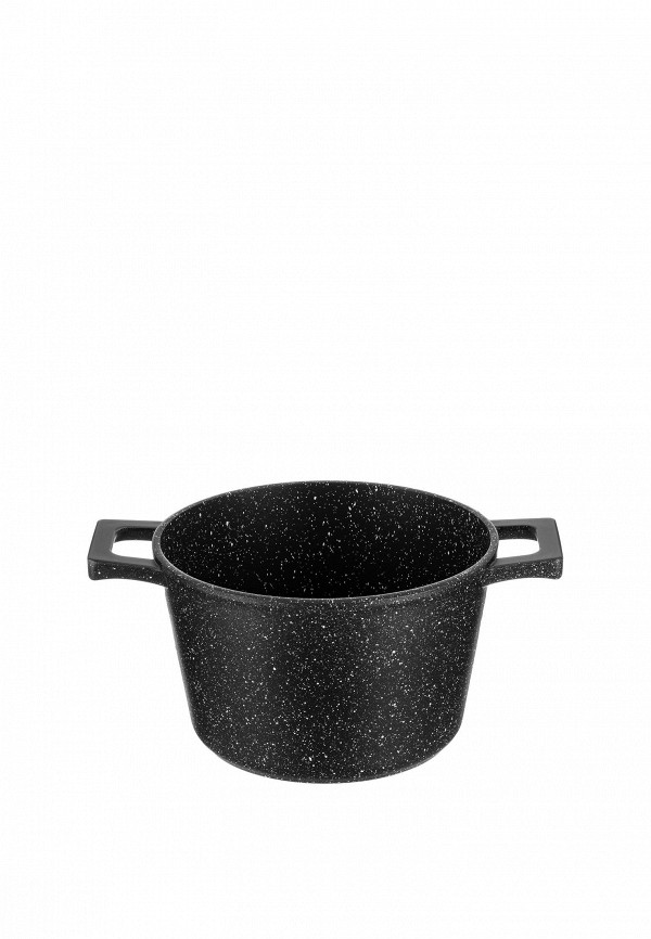 Elan Gallery Кастрюля и крышка - 3 л 28,5х21х20 см Гармония вкуса Черный мрамор - фото 3